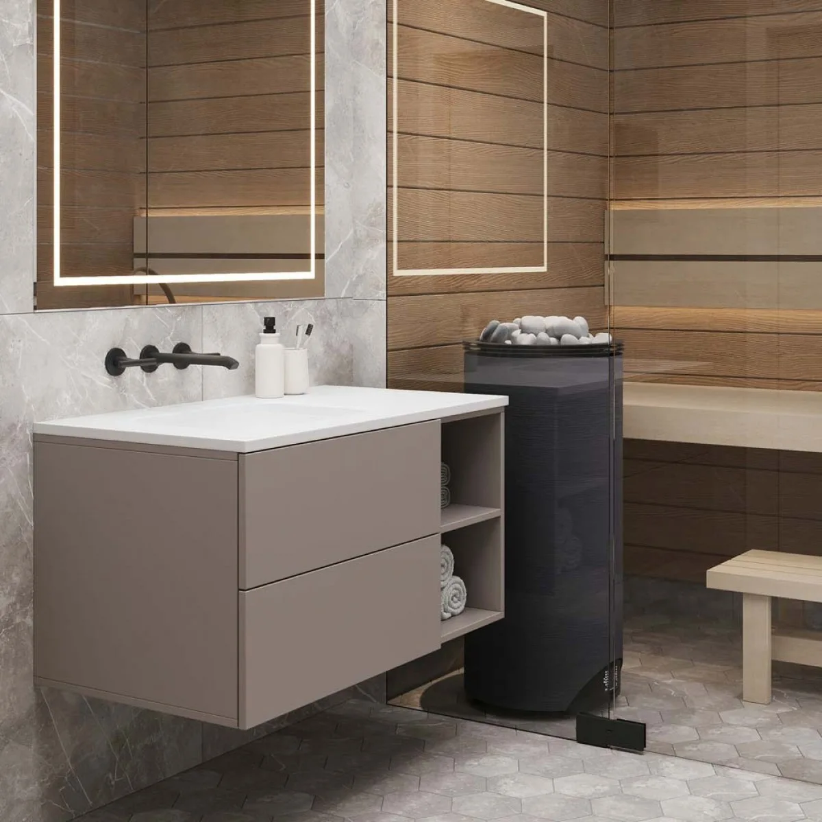 Электрическая печь Sangens L12 Series L Ceramic с встроенным управлением